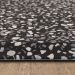 Mohawk Dri-pro Cushion Mat Terrazo Tile Black 1'6" x 2'6" Room Scene