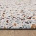 Mohawk Dri-pro Cushion Mat Terrazo Tile Cream 1'6" x 2'6" Room Scene
