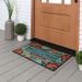 Mohawk Doorscapes Mat Ethereal Floral Multi 1'6" x 2'6" Room Scene