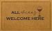 Mohawk Faux Coir Impressions Mat All Wines Red Natural 1'6" x 2'6" Collection