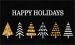 Mohawk Prismatic Holiday Trees Black Collection
