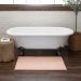 Mohawk Island Life Bath Homespun Noodle Blush Room Scene