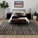 Karastan Rugs Voyage By Bobby Berk Vista Black Room Scene