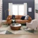 Karastan Rugs Bowen By Drew & Jonathan Home Oblique Tan Room Scene