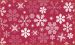 Mohawk Prismatic Snowflakes Red Collection