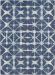 Karastan Rugs Expressions By Scott Living Triangle Accordion Indigo Collection
