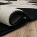 Karastan Rugs Rendition By Stacy Garcia Home Zagoria Soot 1'6" x 1'6" Square Room Scene