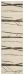 Michael Amini Glistening Nights Ivory 2'2" x 7'6" Runner Collection