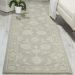 Nourison Home Zephyr Light Taupe 2'3" x  8' Runner Room Scene