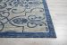 Nourison Home Country Side Ivory Blue 6' x 9' Room Scene