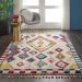 Nourison Home Nomad Ivory/Multicolor 3'11" x 6' Room Scene