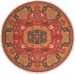Nourison Home Nourmak Red 8' x Round Collection
