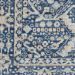 Nourison Home Lustrous Weave Blue 2'2" x 7'6" Runner Collection