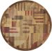 Nourison Home Somerset Multicolor 5'6" x Round Collection