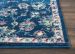 Nourison Home Fusion Navy/Pink 4' x 6' Room Scene