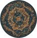 Nourison Home Nourison 2020 Teal 7'5" x Round Collection