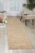 Nourison Home Silken Allure Sand 2'5" x 10' Runner Room Scene