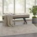 Nourison Home Homestead Beige/Grey 2'7" x 10' Runner Room Scene