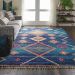 Nourison Home Nomad Navy 6'7" x 9'6" Room Scene
