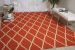 Nourison Home Portico Orange 8' x 10'6" Room Scene