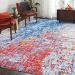 Nourison Home Twilight Red/Blue 8'6" x 11'6" Room Scene