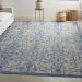 Nourison Home Country Side Ivory Blue 6' x 9' Room Scene