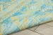 Nourison Home Madera Sky Blue 5' x 7' Room Scene