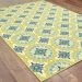 Oriental Weavers Caspian 8328w Green Room Scene