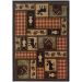 Oriental Weavers Hudson 1067a Brown Collection
