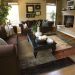 Oriental Weavers Hudson 40a Beige 5'3" x 7'6" Room Scene