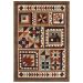 Oriental Weavers Woodlands 9596a Brown Collection
