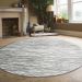 Radici USA Davide 1228 Grey 7'10" x 7'10" Round Room Scene