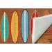 Liora Manne Frontporch Surfboards Brown Room Scene