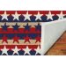 Liora Manne Frontporch Stars & Stripes Americana Room Scene