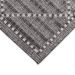 Liora Manne Malibu Checker Diamond Charcoal Room Scene