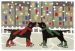 Liora Manne Frontporch Holiday Ice Dogs Multi Collection