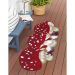 Liora Manne Frontporch Mushroom And Gnome Red 2'0" x 5'0" Room Scene