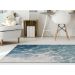 Liora Manne Corsica Water Blue Room Scene