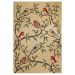 Liora Manne Ravella Birds On Branches Natural Collection