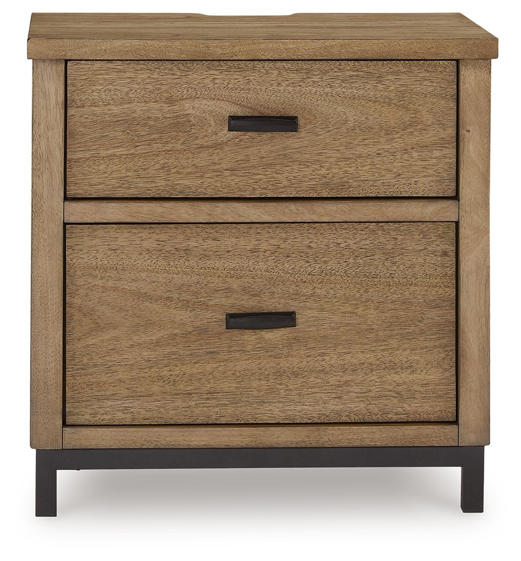 Tomtyn Nightstand - Light Brown