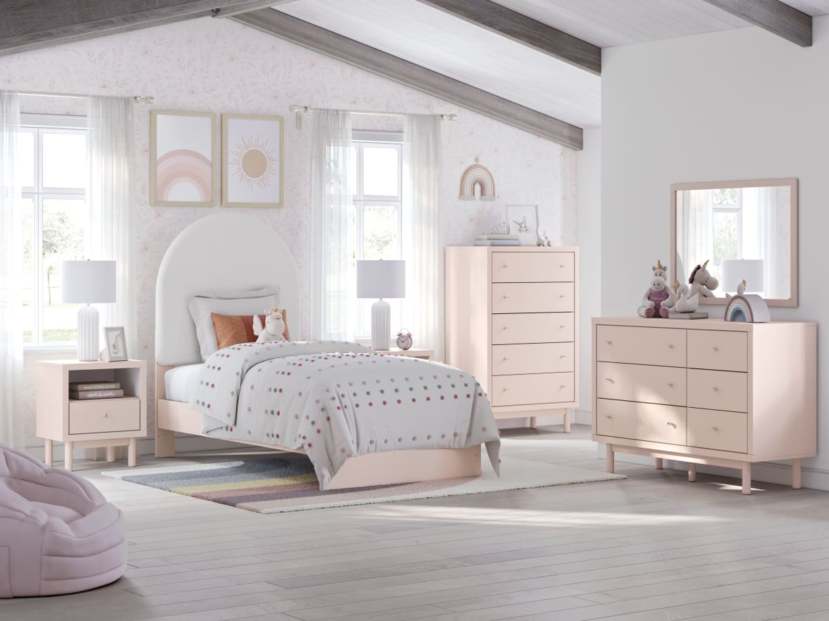 Wistenpine Nightstand - Blush Wistenpine Nightstand - Blush