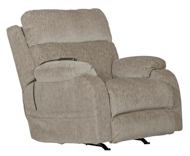 Power rocker recliner with cheap heat and massage