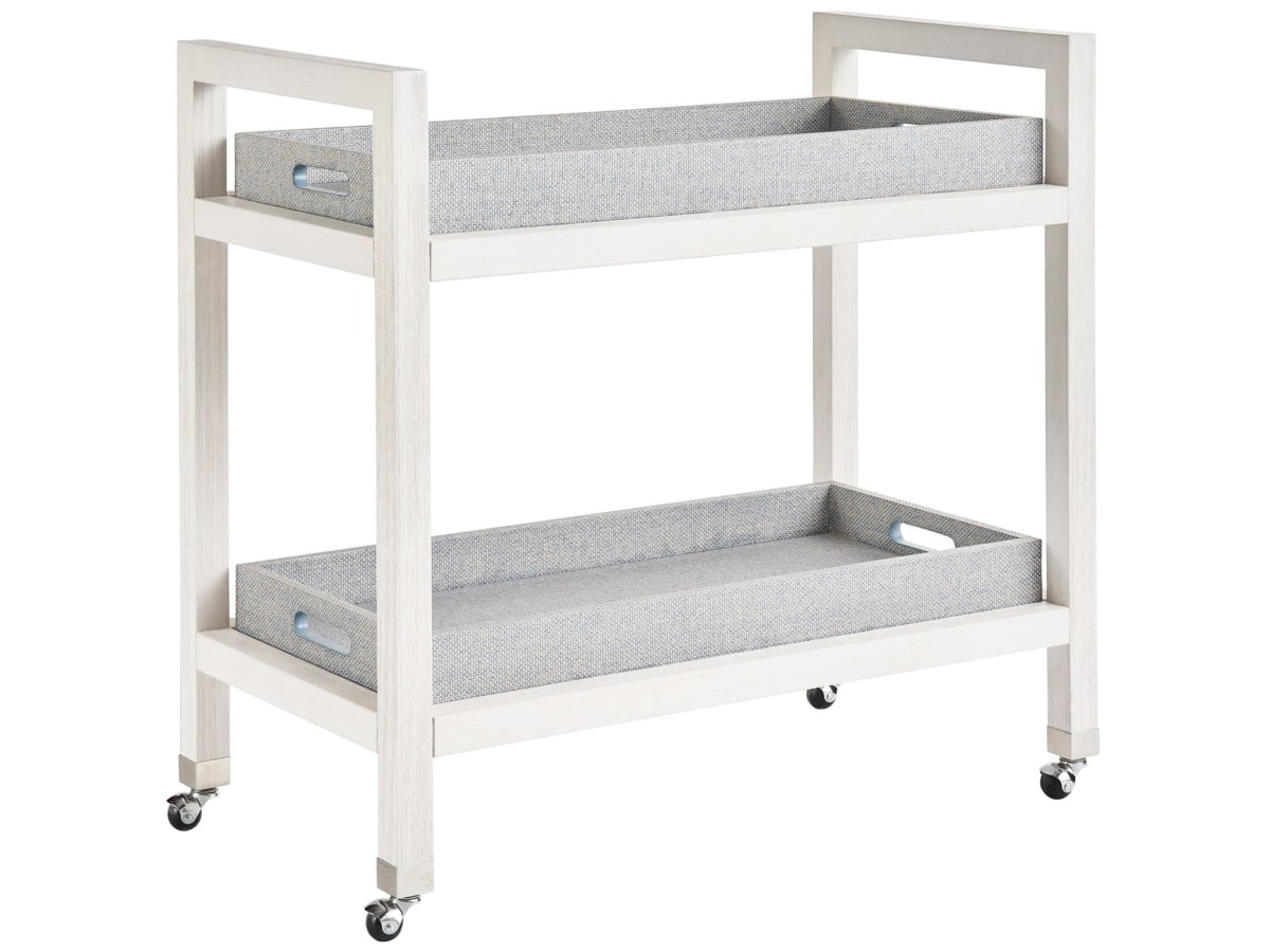 Jupiter Wood Bar Cart - Thumbnail 2