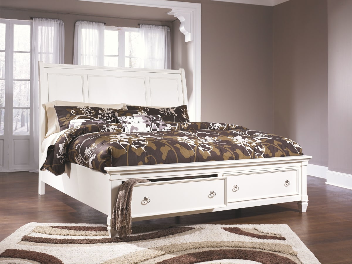 California King Sleigh Bed With 2, California King Sleigh Bed