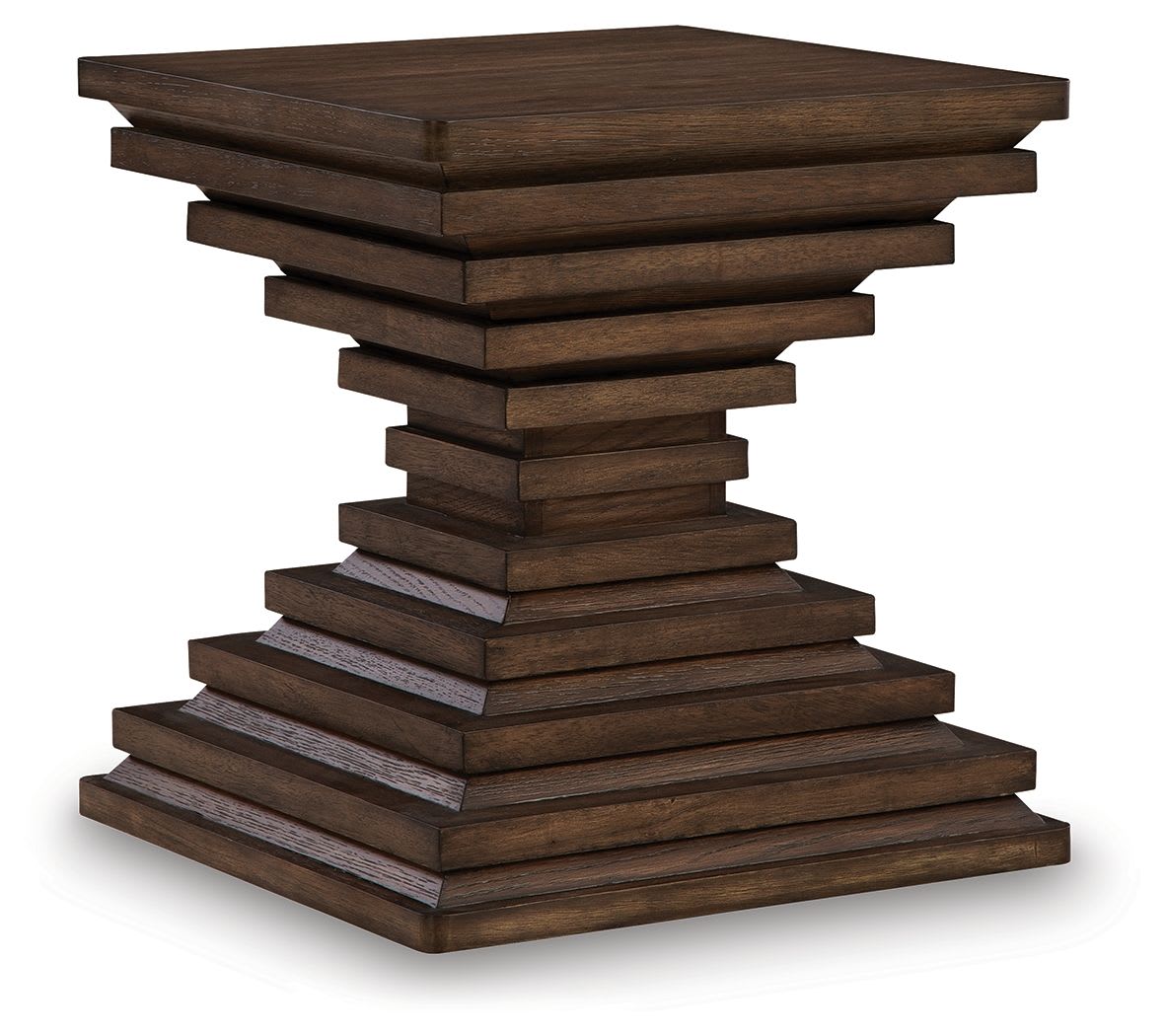 Hannodream End Table - Warm Brown
