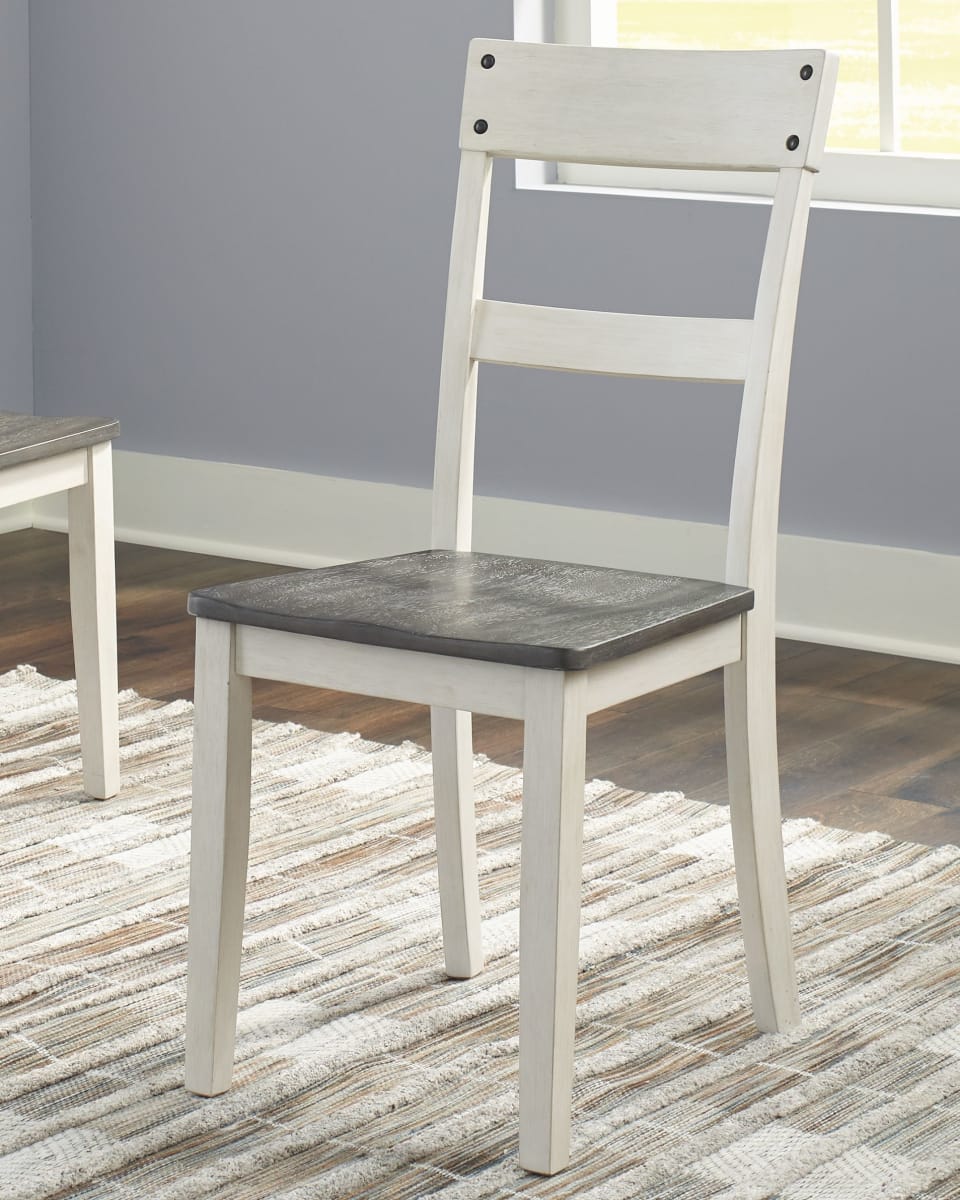 Nelling - Two-tone - 6 Pc. - Dining Room Table, 4 Side Chairs