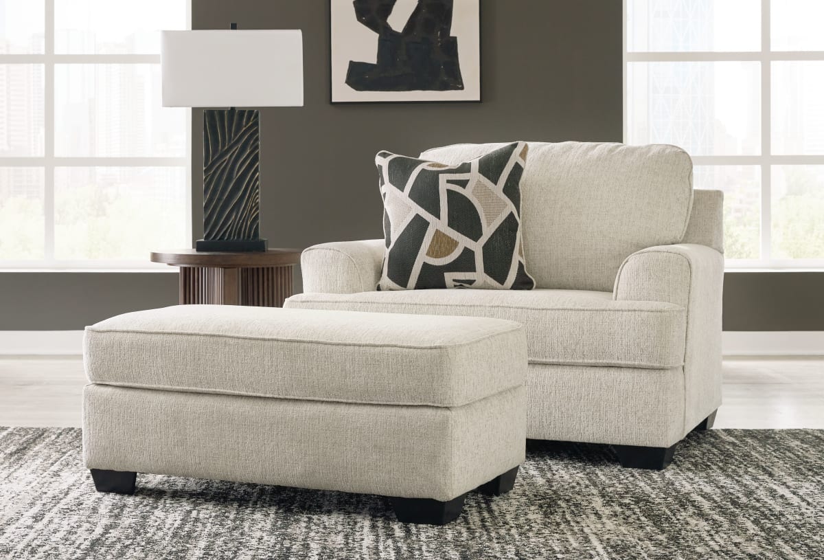 Heartcort Ottoman - Quartz