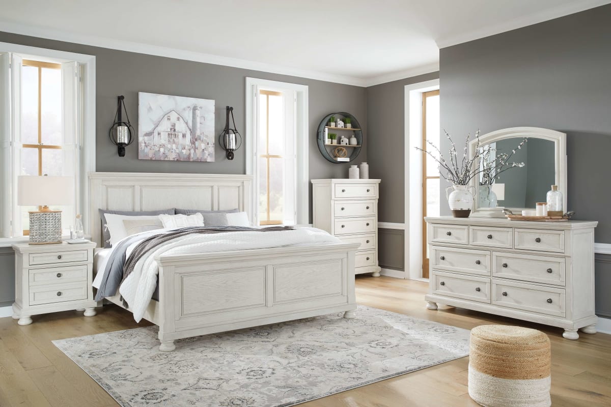 Jasper White Twin to King Extending Day Bed with Storage Drawers