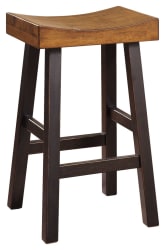 Glosco - Dark Brown - Tall Stool (Set of 2)