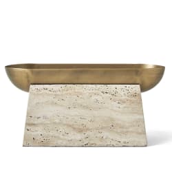 Raised Consciousness - Tall Bowl - Brass / Brown